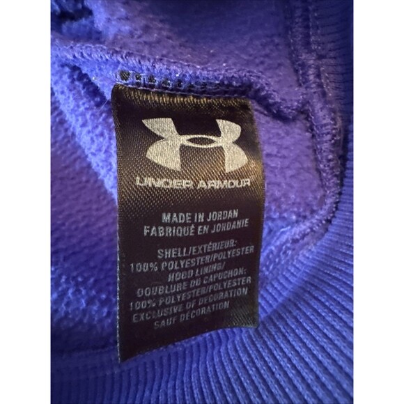 UNDER ARMOUR UA STORM SWEATSHIRT HOODIE Purple Gray Teal Women’s Size Medium - Picture 4 of 8